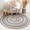 Safavieh 4 x 4 ft. Cape Cod Round Area Rug, Blue & Green CAP241M-4R - alternate 3